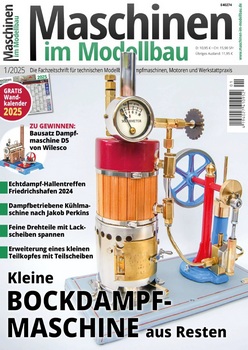 Maschinen im Modellbau 2025-01