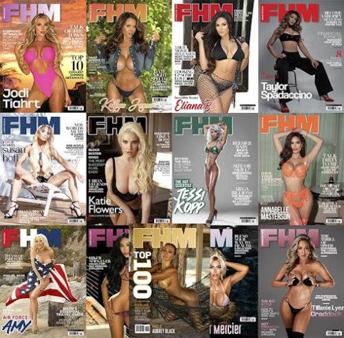 FHM USA – Full Year 2024 Issues Collection