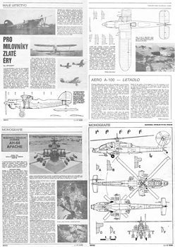 Letectvi+Kosmonautika 1989-16 - Scale Drawings and Colors