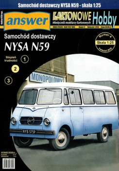  Nysa N59 (Answer Kartonowe Hobby 04/2018) 