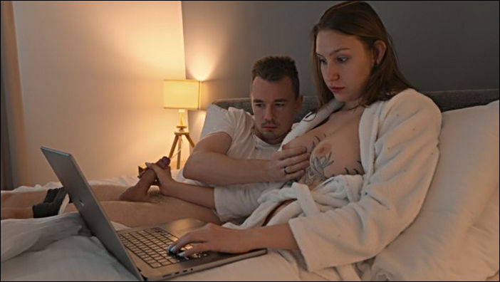 PornHub: Step Mom Helps To Cum Step Son In Share Bed With Hand Job And Shaved Pussy, But Can t... [FullHD 1080p]