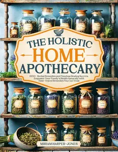 The Holistic Home Apothecary Book  1000+ Herbal Remedies and Timeless Healing Secrets