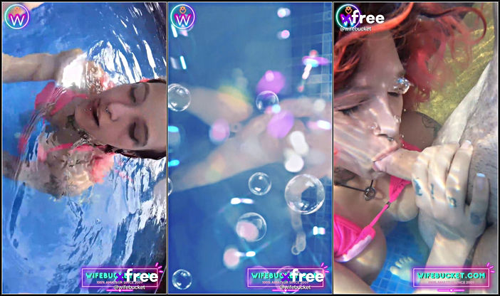 [XXXFree.Porn]: Wifebucket Presents 22 Minutes Of The Coolest Homemade REAL Amateur Underwater Sex - @wifebucket s [UltraHD 2K 1920p | MP4]