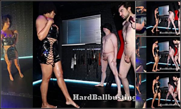 HardBallbusting - Split Screen Mistress Sasha Hard Ball Busting POV - [Clips4Sale] (HD 720p)