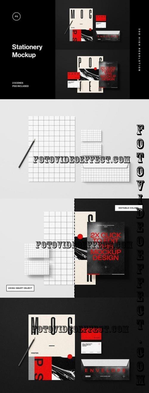 Stationery Mockup - 9GPEKJH