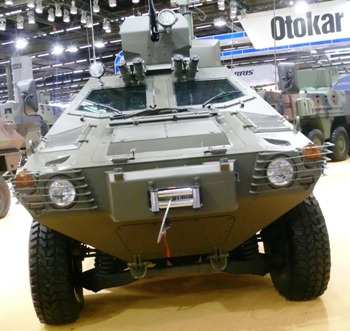 Otokar Cobra Open Turret Walk Around