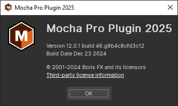 BBoris FX Mocha Pro 2025 v12.0.1