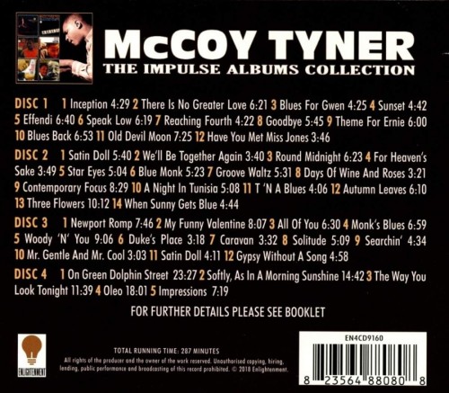 McCoy Tyner - The Impulse Albums Collection (2022)4CD Lossless