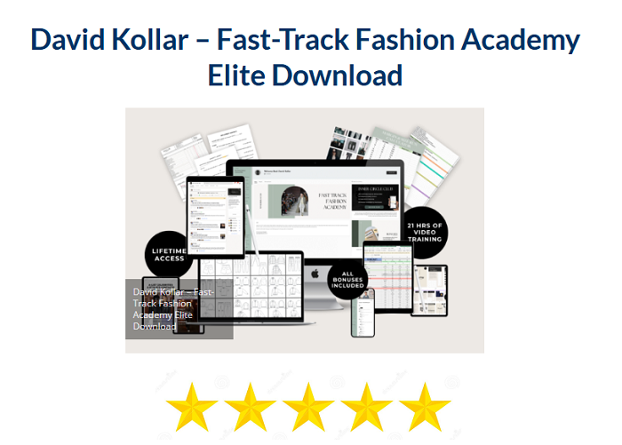 David Kollar – Fast–Track Fashion Academy Elite Download