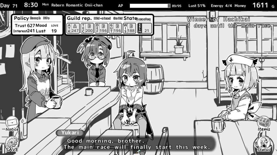 Living With Sister: Monochrome Fantasy Ver.2.0.0 + DLC by Inusuku Porn Game