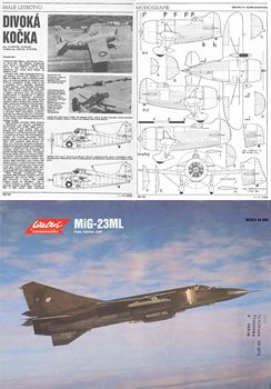 Letectvi+Kosmonautika 1989-19 - Scale Drawings and Colors