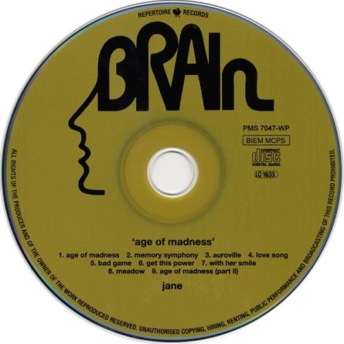 Jane - Age Of Madness (1978)(1997) Lossless