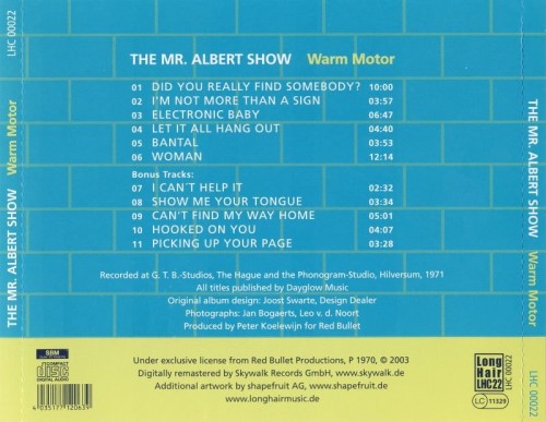 The Mr. Albert Show - Warm Motor (1971)(Remastered, 2003) Lossless