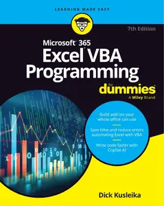 Microsoft 365 Excel VBA Programming For Dummies, 7th Edition