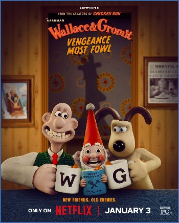 Wallace Gromit Vengeance Most Fowl 2024 1080p WEBRip x264 AAC-YTSMX