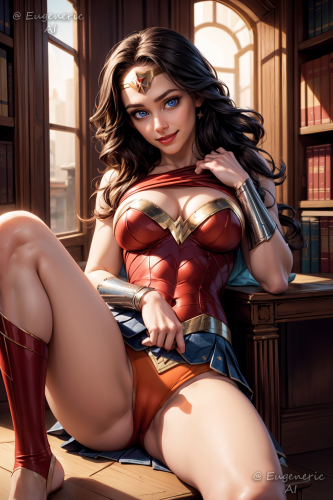 EugenericAI - Wonder Woman - AI Generated 3D Porn Comic