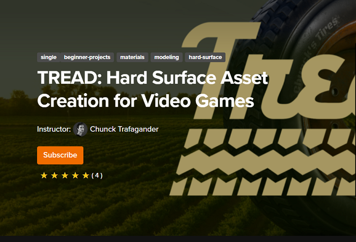 CGCookie – TREAD: Hard Surface Asset Creation for Video Games