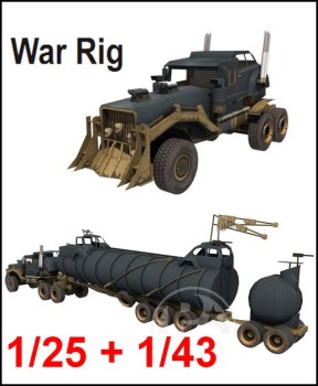    - / War Rig (Mad Max 2015) (Paper-replika)