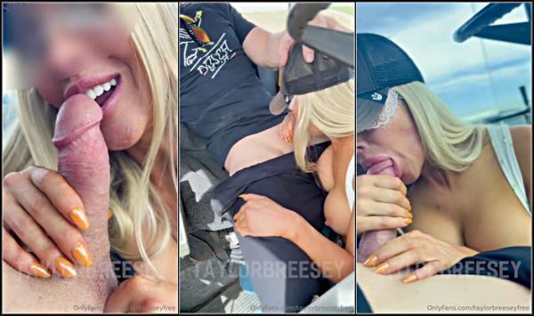 31 Taylor Breesey Blowjob In The Tractor - [Onlyfans] (HD 720p)