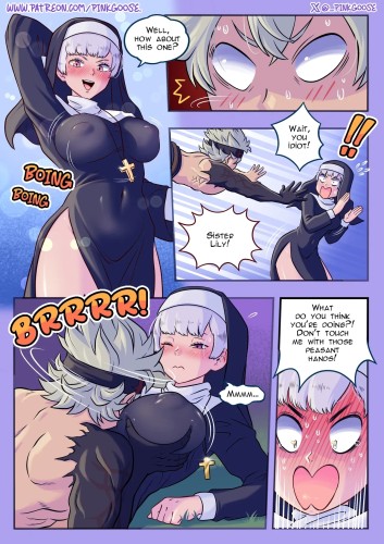 PinkGoose - Noelle x Asta x Nero - Black Clover Hentai Comics