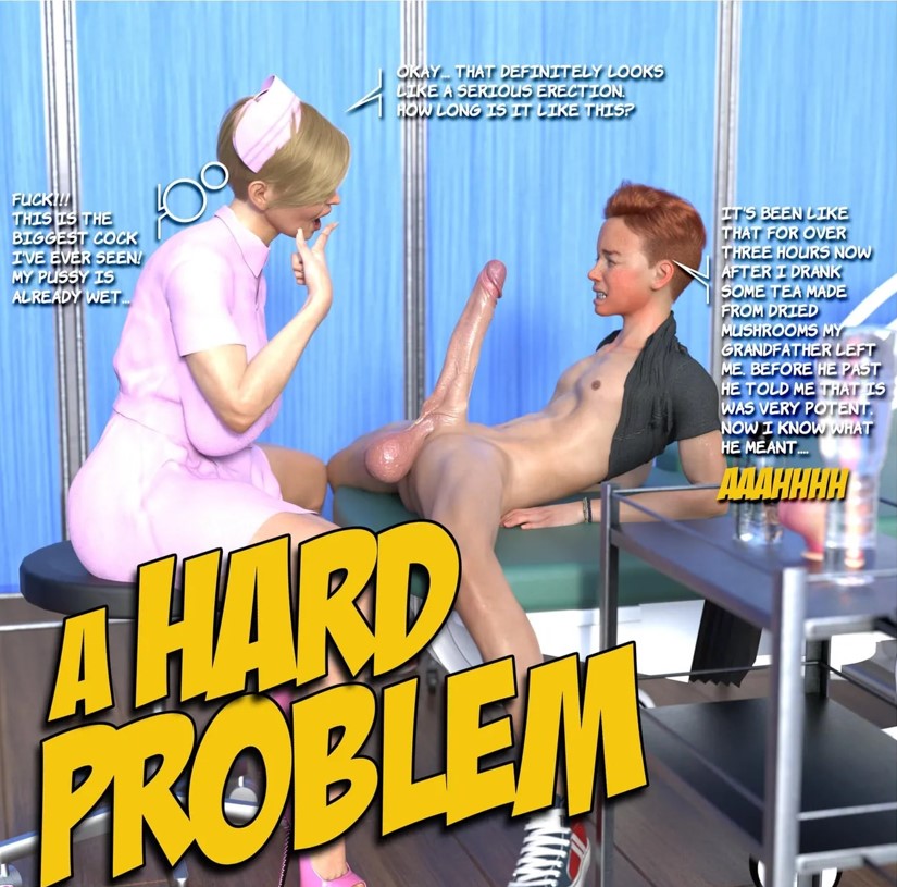 [RenderPixel] A Hard Problem 3D Porn Comic