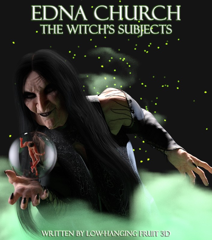 LowHangingFruit3D - Edna Church: The Witch's Subjects 3D Porn Comic