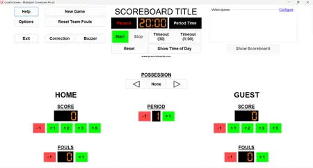 Multisport Scoreboard Pro 3.0.2