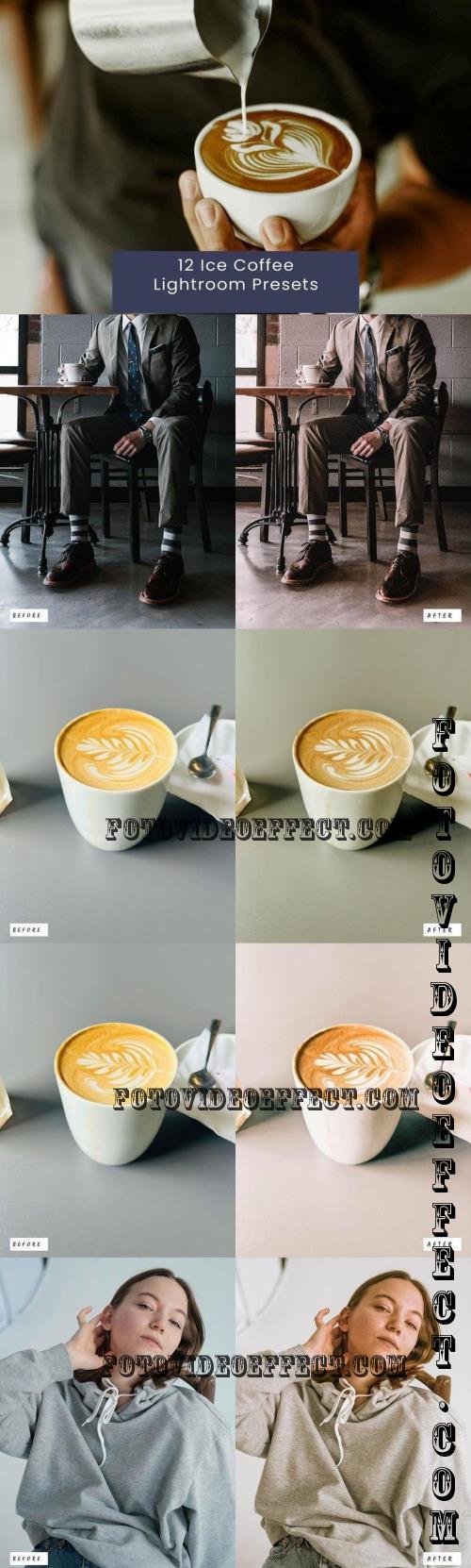 12 Ice Coffee Lightroom Presets - LCPK6G4