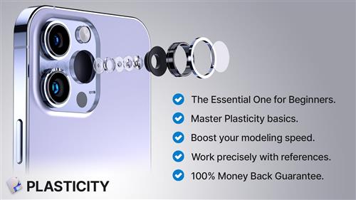 Plasticity 3D iPhone Product Design Course By Nikita Kapustin