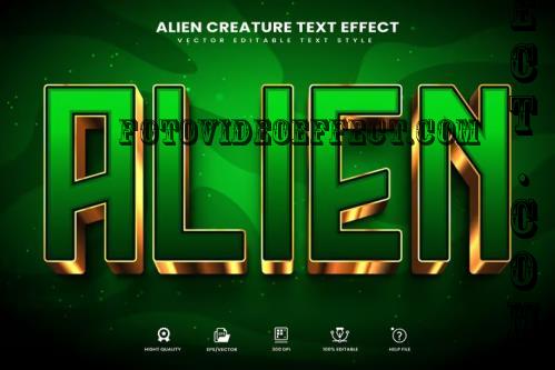 Alien Creature Editable Text Effect - 280354887 - KKH8F7Z