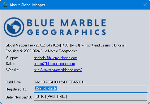 Global Mapper Pro 26.0.2 Build 121824