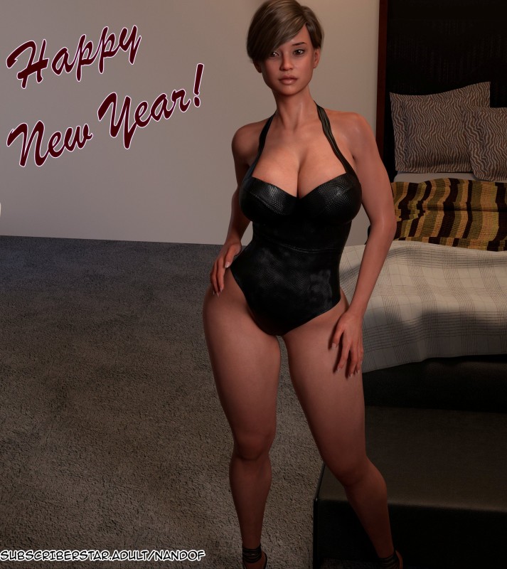 NandoF - Happy New Year 3D Porn Comic