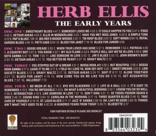 Herb Ellis - The Early Years (2020) 4CD Lossless