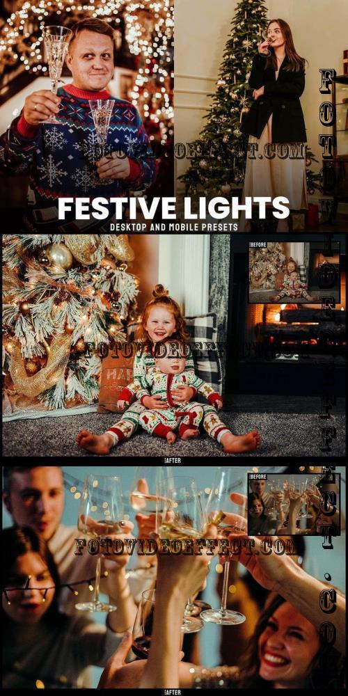 Festive Lights - Desktop and Mobile Presets - ZPVH4HE