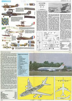 Letectvi+Kosmonautika 1989-24 - Scale Drawings and Colors