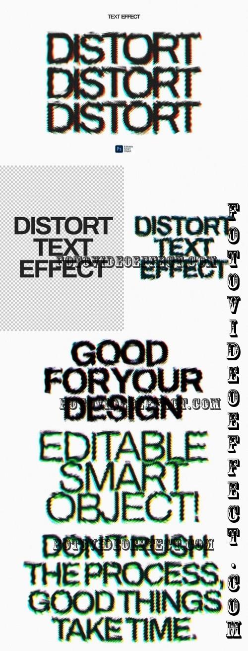 Distort Wavy Text Effect - 3TJSZGJ