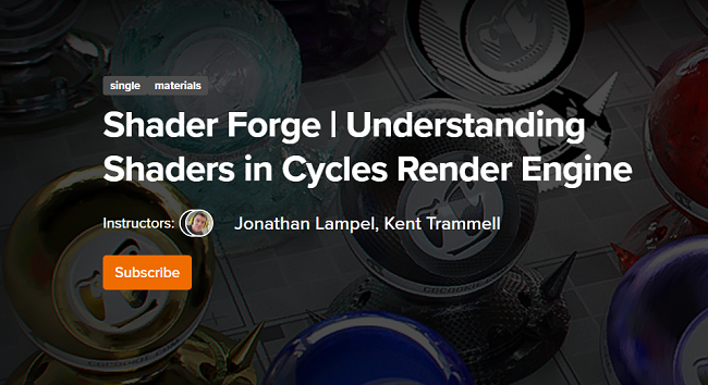 CGCookie – Shader Forge | Understanding Shaders in Cycles Render Engine