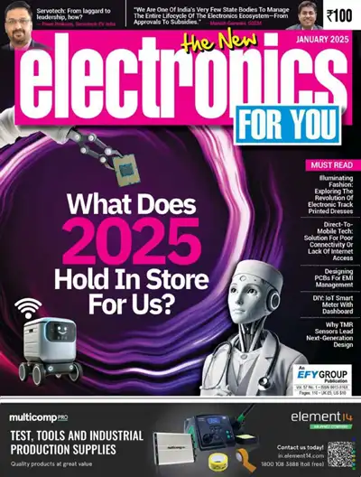 Electronics For You - No 1 (January) 2025