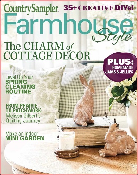 Country Sampler Farmhouse Style - Spring 2025 USA