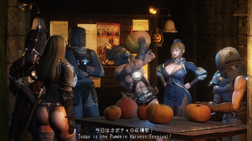 Momi Oji – Pumpkin Harvest Festival 3D Porn Comic