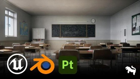 Unreal Engine 5, Blender - Creating a Classroom Environment