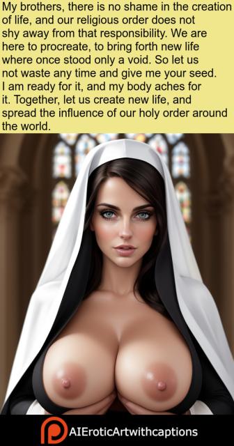 AI Generated - Fallen Nuns Volume 13 3D Porn Comic