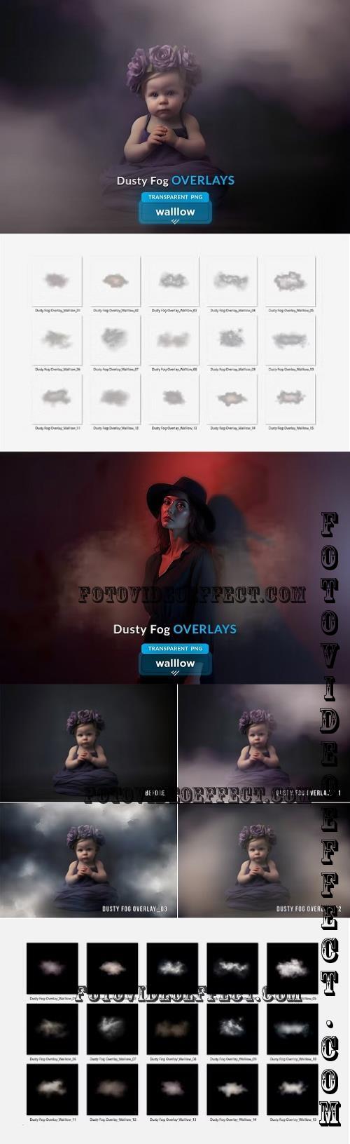 Dusty Fog Transparent PNG Overlays - 287145106 - Q8FLNCK