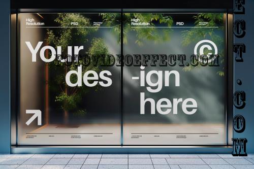 Shopfront Ad Mockup