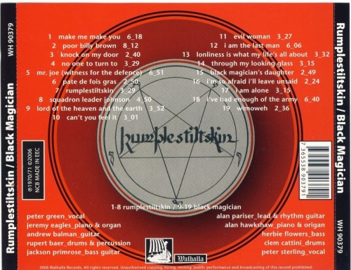 Rumplestiltskin - Rumplestiltskin / Black Magician (1970,71) (2006) Lossless