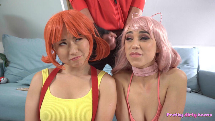 Yiming Curiosity, Elena Vedem - Naughty Cosplay Teens Have A Threesome (PrettyDirtyTeens/Deviante) FullHD 1080p