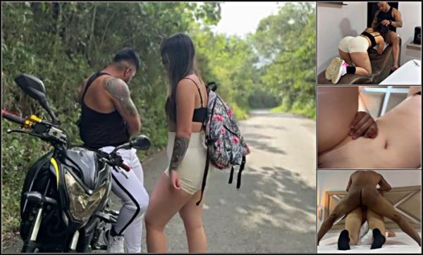 Hot Biker Watches How My Boyfriend Abandoned Me In a Lonely Place And Comes To Convince Me To Fuck - [Pornhub] (FullHD 1080p)