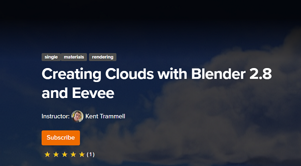 CGCookie – Creating Clouds with Blender 2.8 and Eevee Download