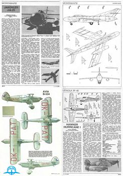 Letectvi+Kosmonautika 1985-2 - Scale Drawings and Colors