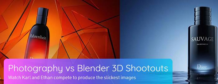 Visual Education – Photography vs Blender 3D Shootouts